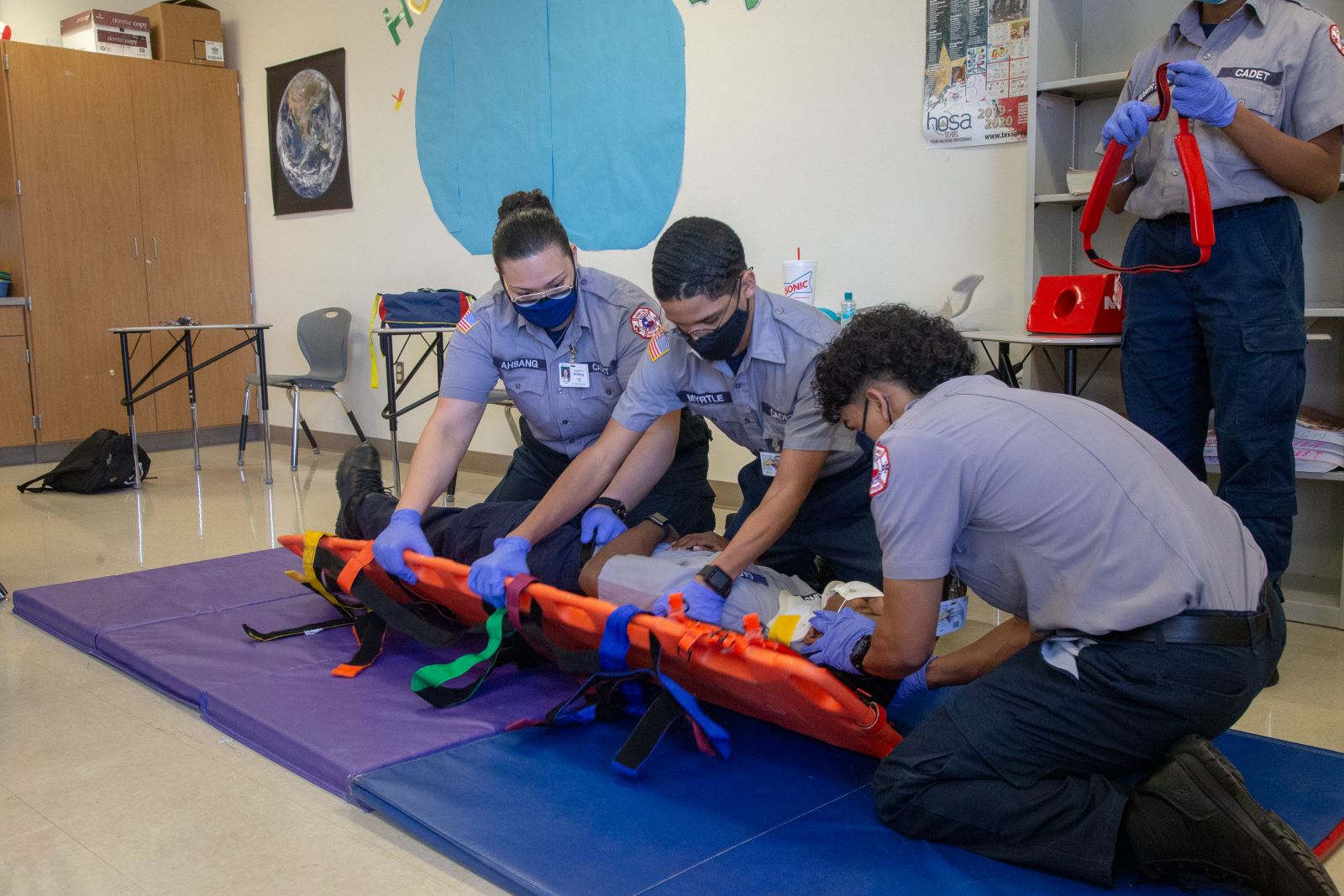 EMT students